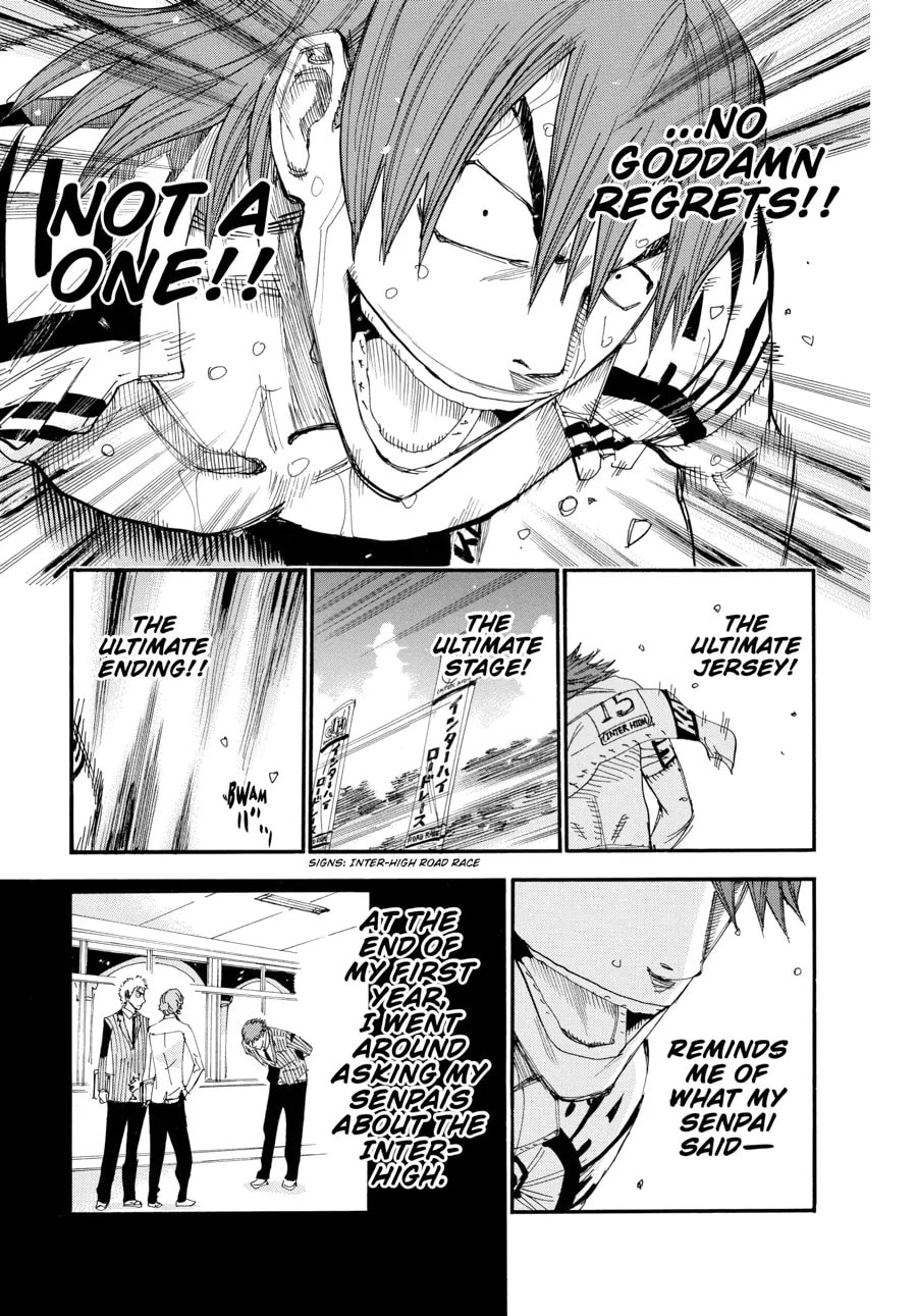 Yowamushi Pedal Chapter 456 page 14 - 