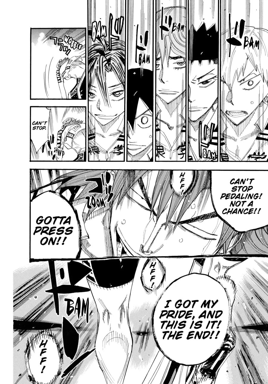 Yowamushi Pedal Chapter 456 page 19 - 