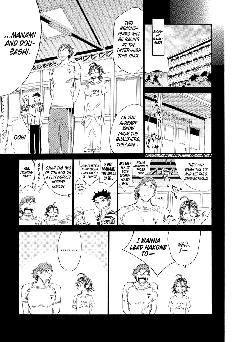 Yowamushi Pedal Chapter 456 page 4 - 