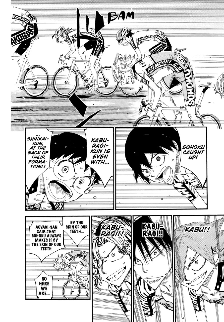 Yowamushi Pedal Chapter 457 page 6 - 