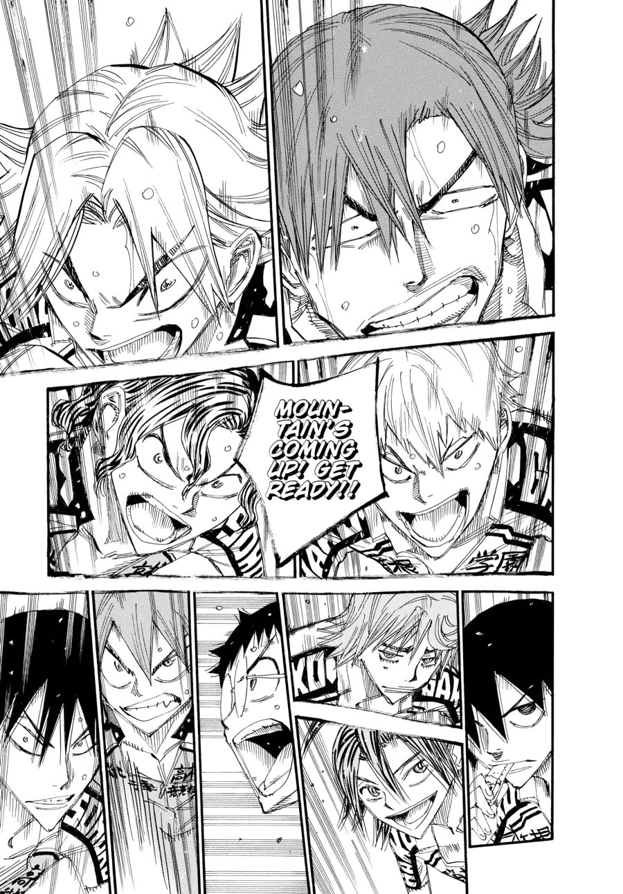 Yowamushi Pedal Chapter 457 page 9 - 