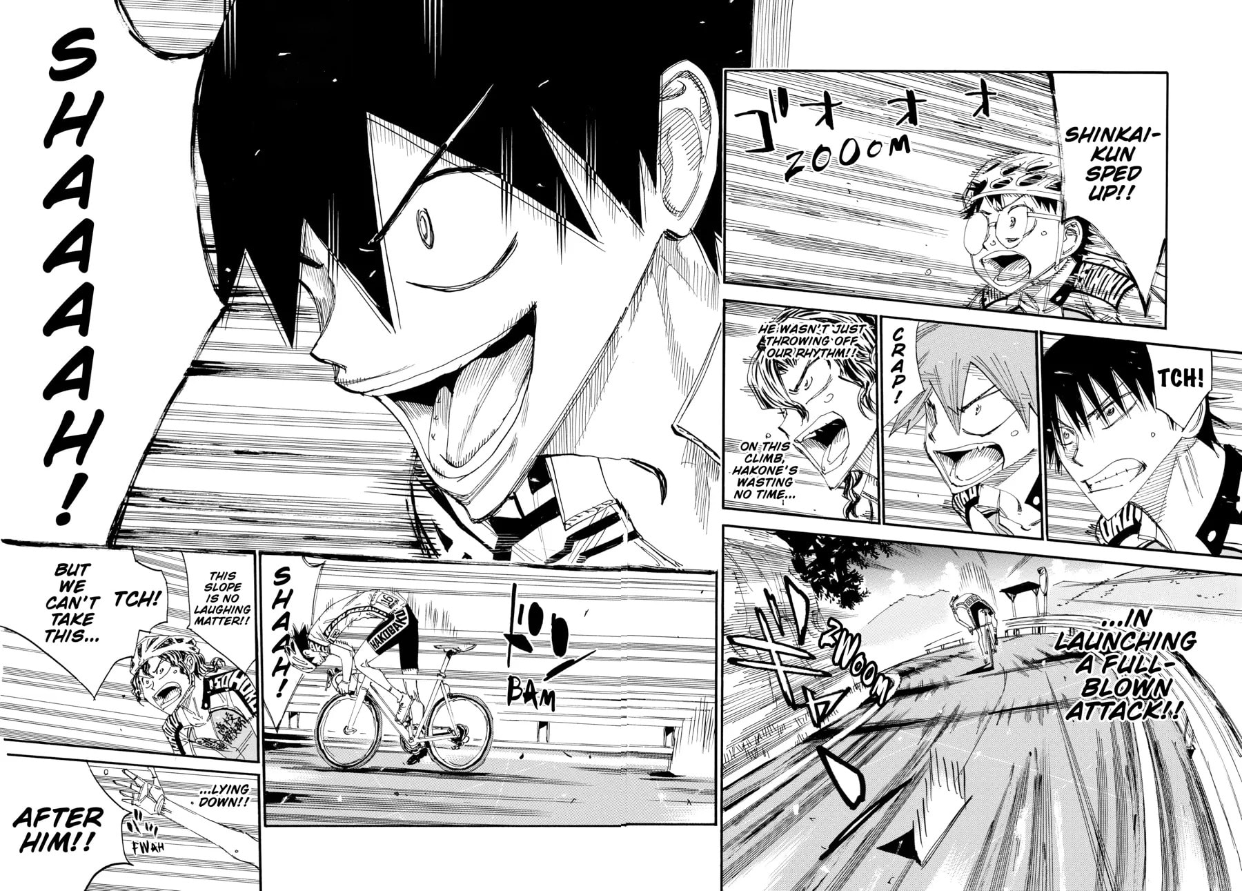 Yowamushi Pedal Chapter 458 page 14 - 