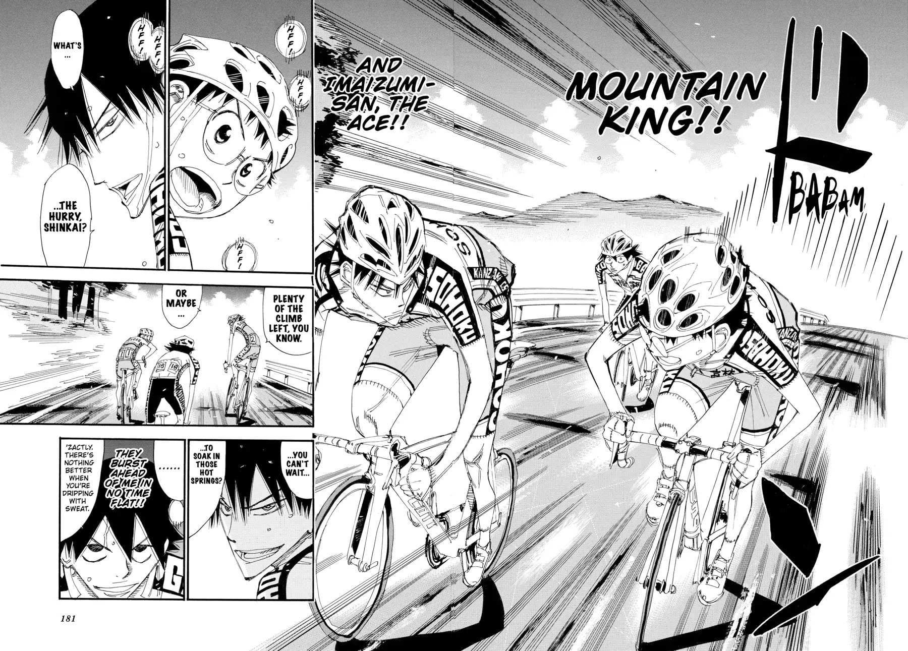 Yowamushi Pedal Chapter 458 page 17 - 