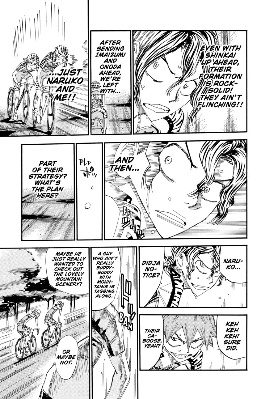 Yowamushi Pedal Chapter 458 page 19 - 