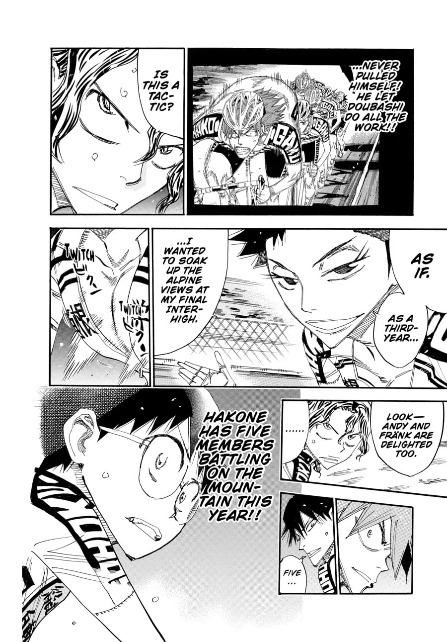 Yowamushi Pedal Chapter 458 page 21 - 