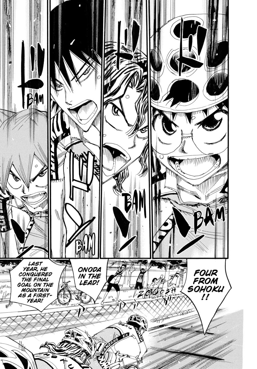Yowamushi Pedal Chapter 458 page 4 - 