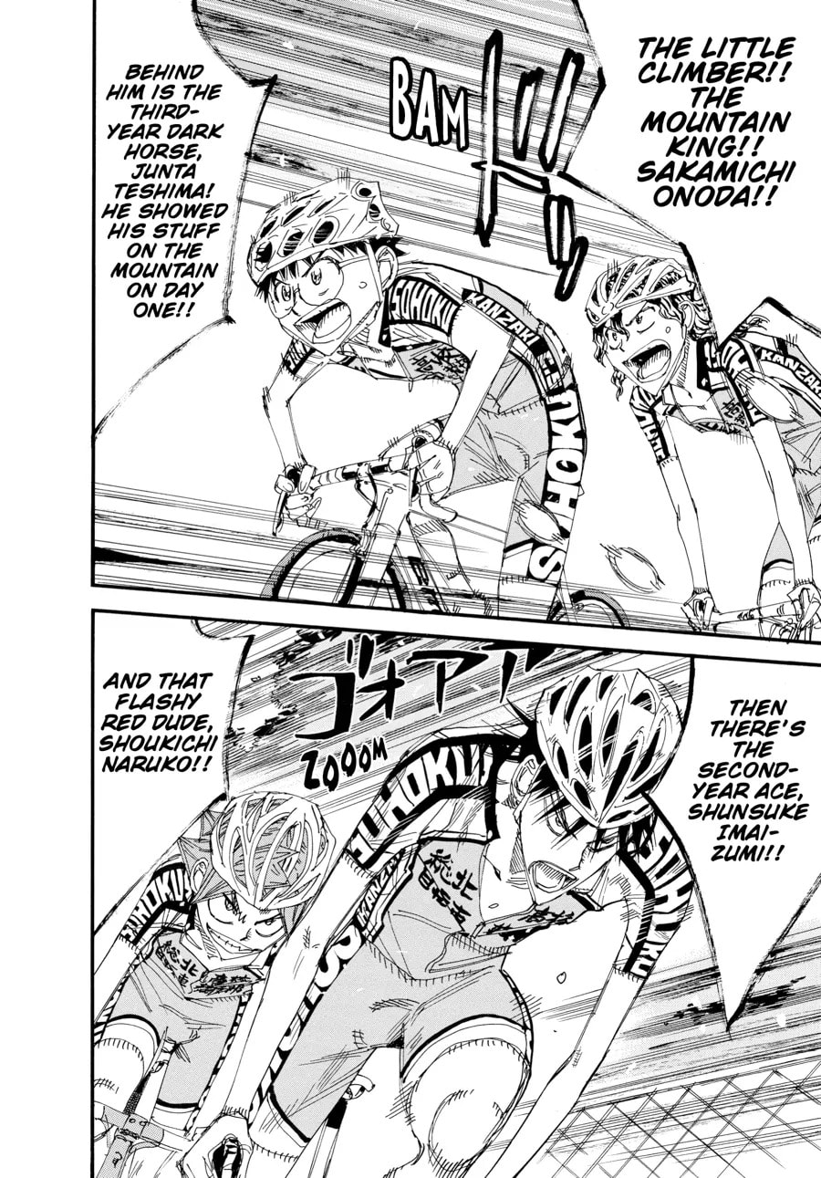 Yowamushi Pedal Chapter 458 page 5 - 