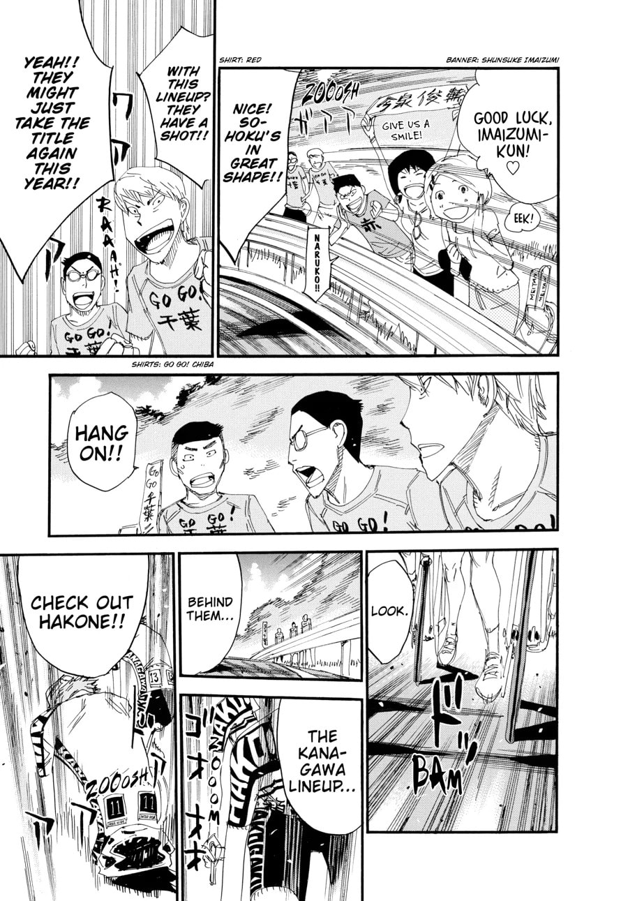 Yowamushi Pedal Chapter 458 page 6 - 
