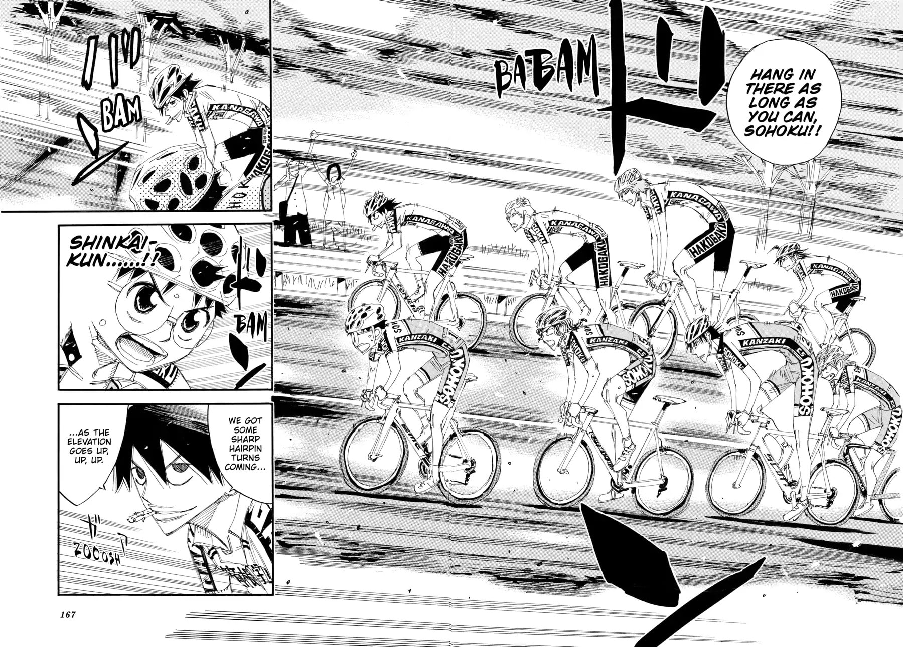 Yowamushi Pedal Chapter 458 page 8 - 