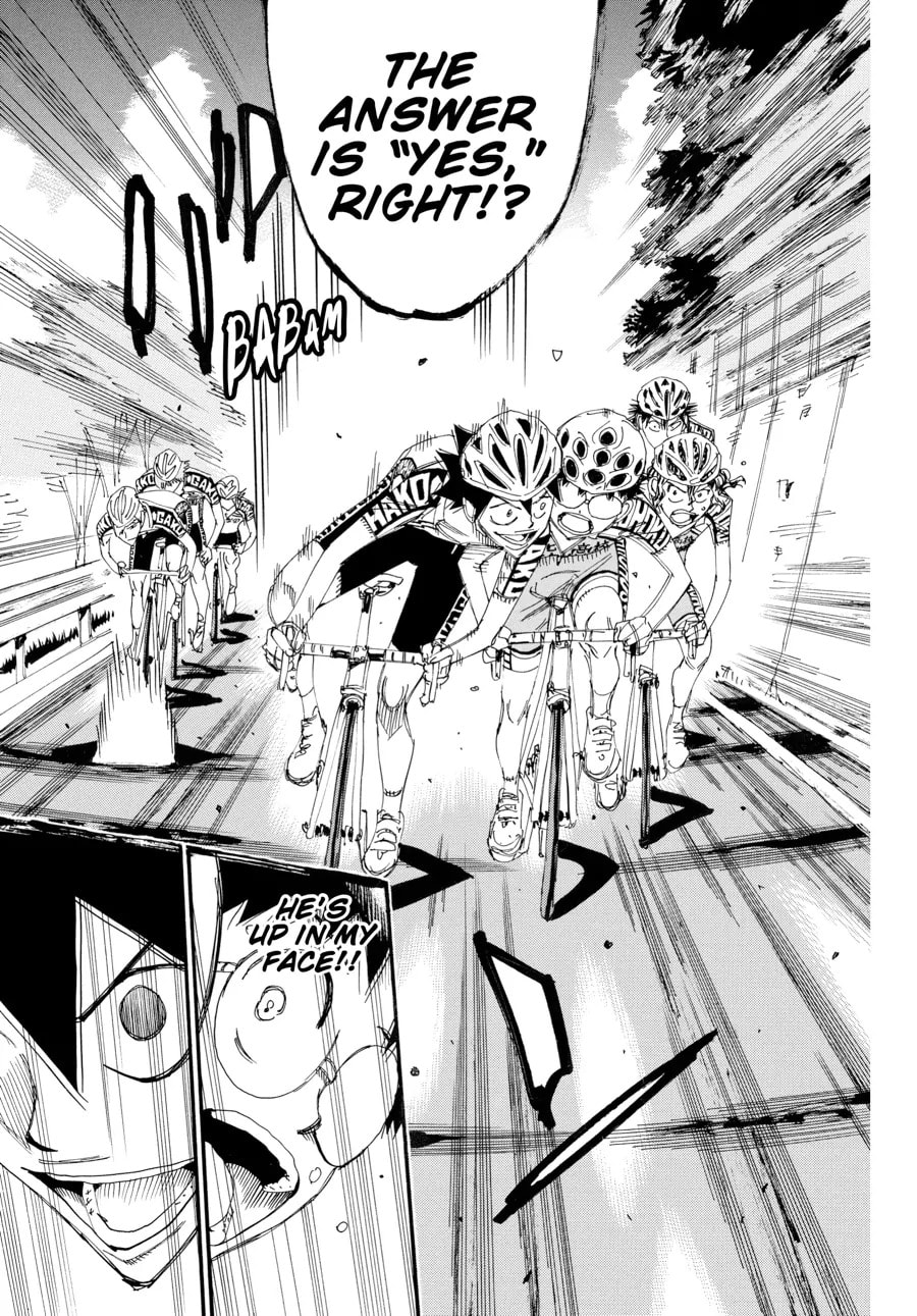 Yowamushi Pedal Chapter 458 page 10 - 