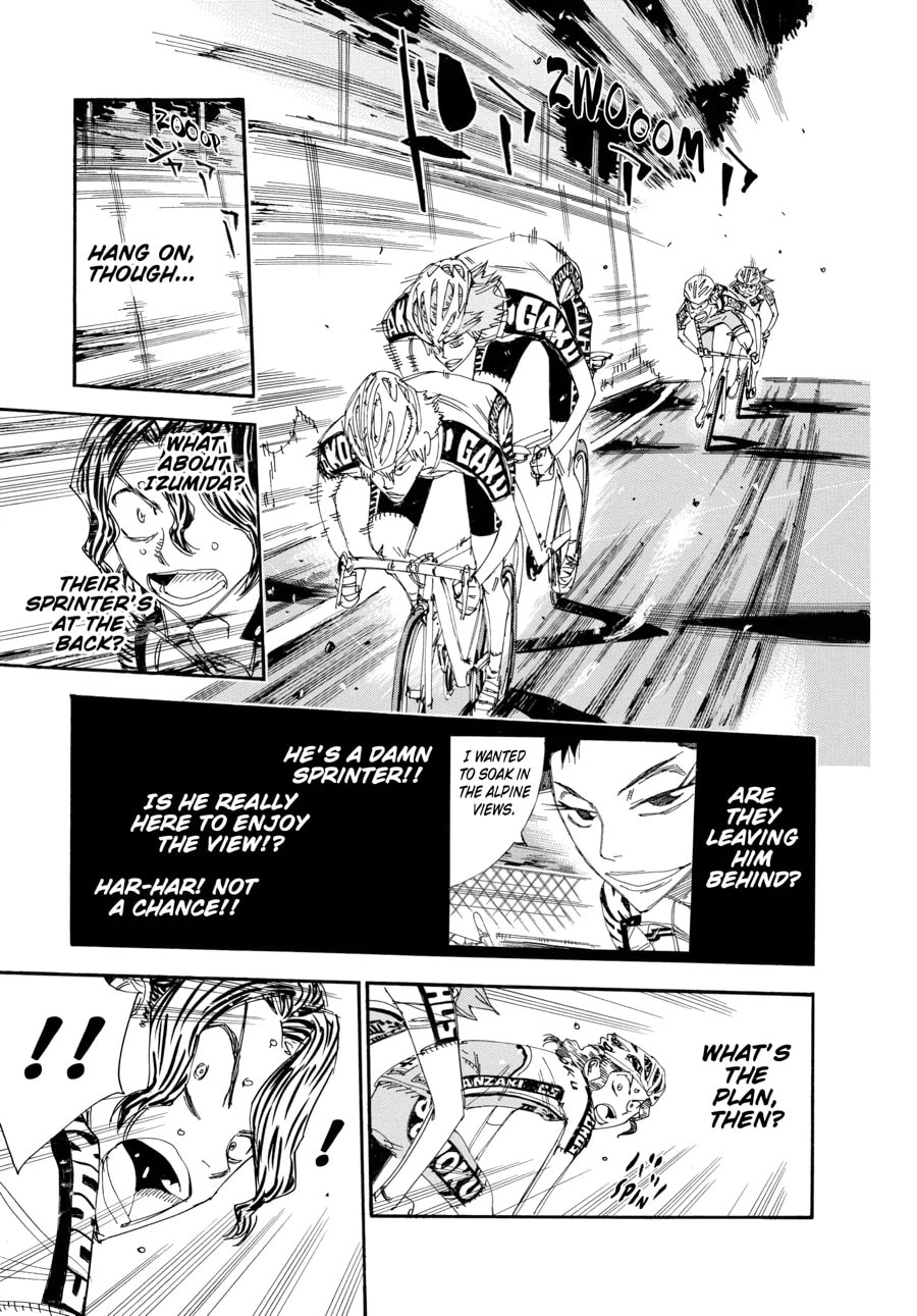 Yowamushi Pedal Chapter 459 page 11 - 