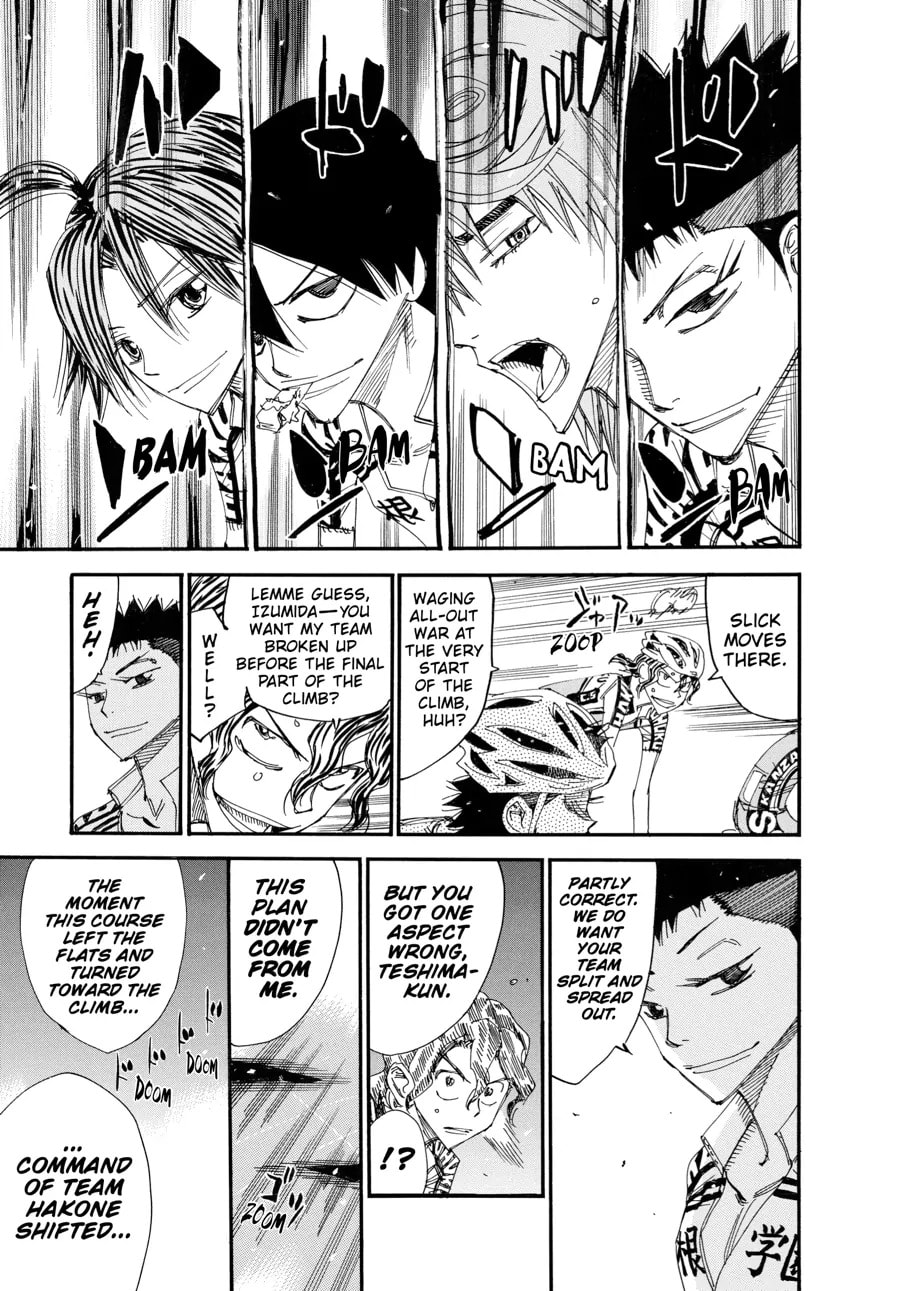 Yowamushi Pedal Chapter 459 page 14 - 