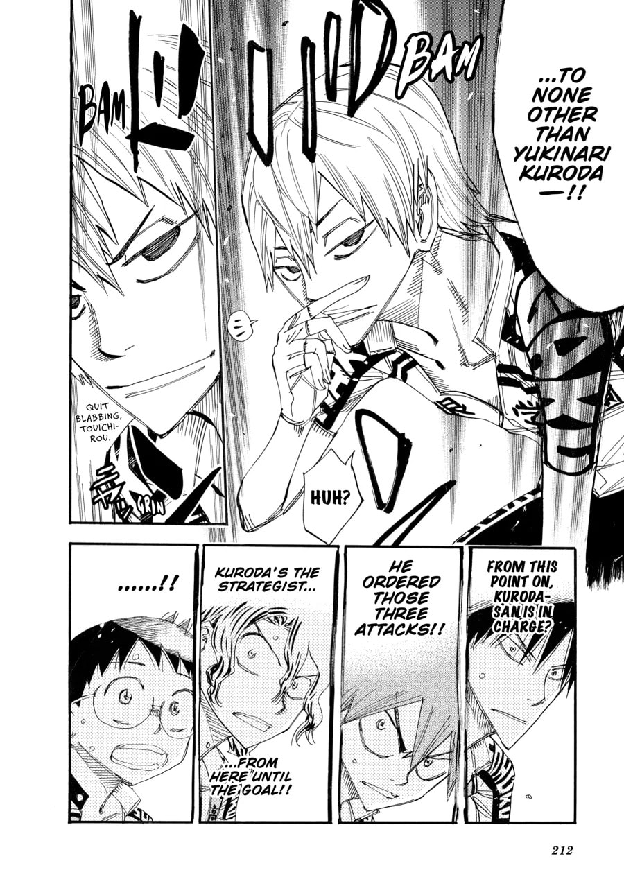 Yowamushi Pedal Chapter 459 page 15 - 