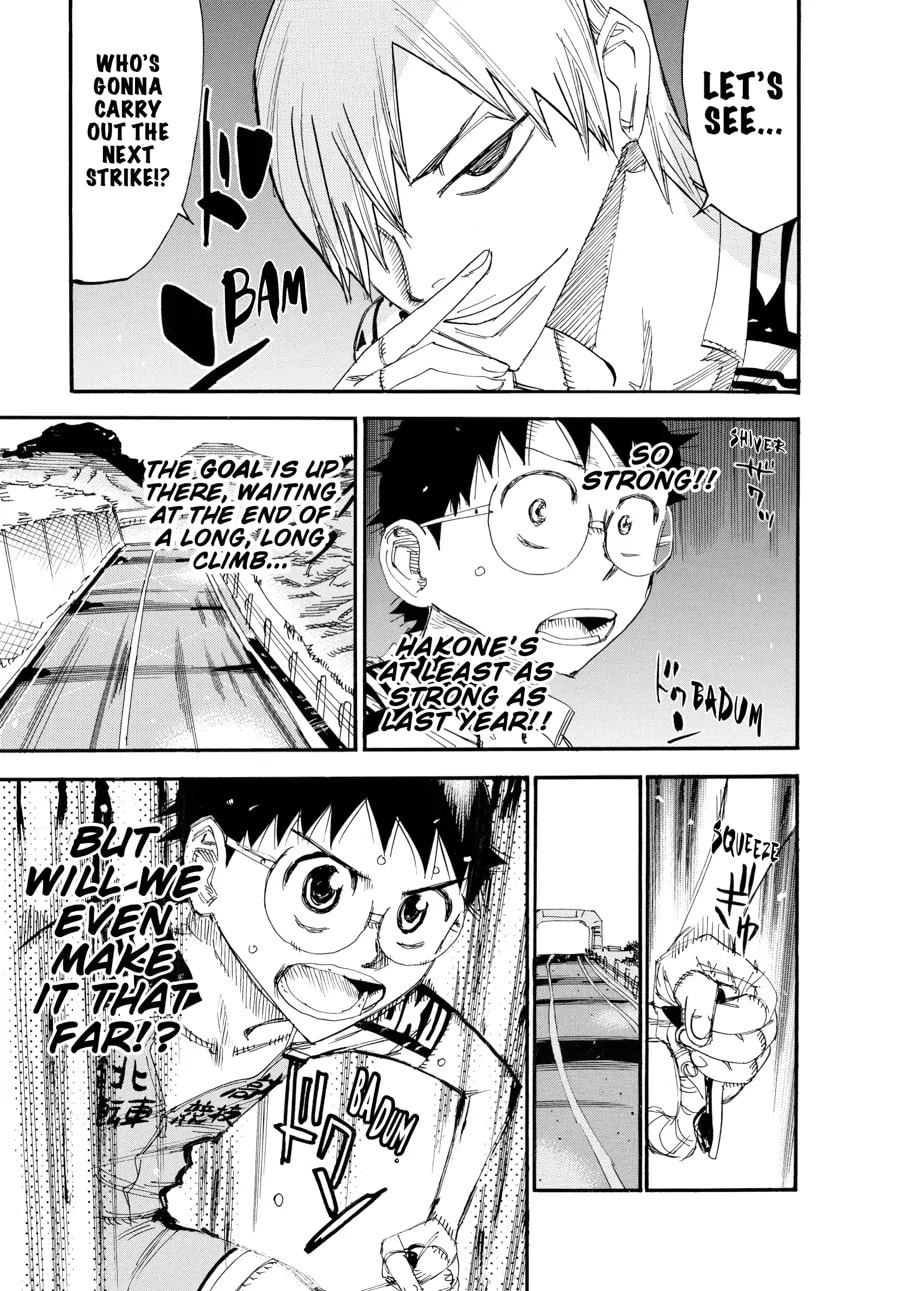 Yowamushi Pedal Chapter 459 page 16 - 