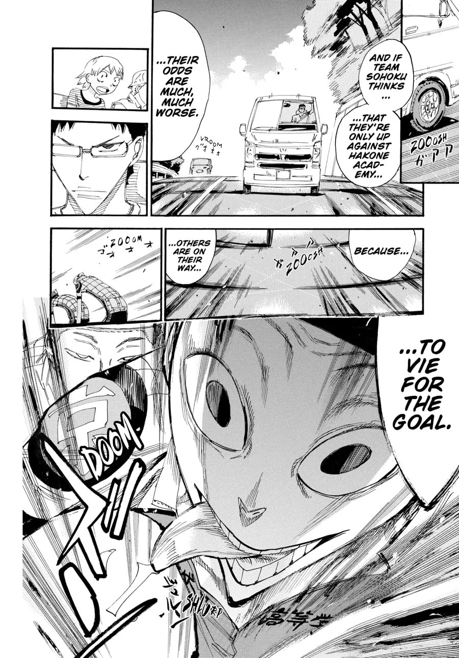 Yowamushi Pedal Chapter 459 page 17 - 