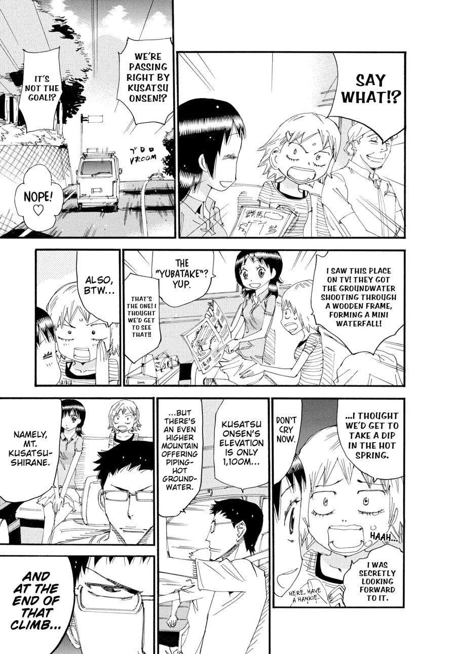 Yowamushi Pedal Chapter 459 page 4 - 