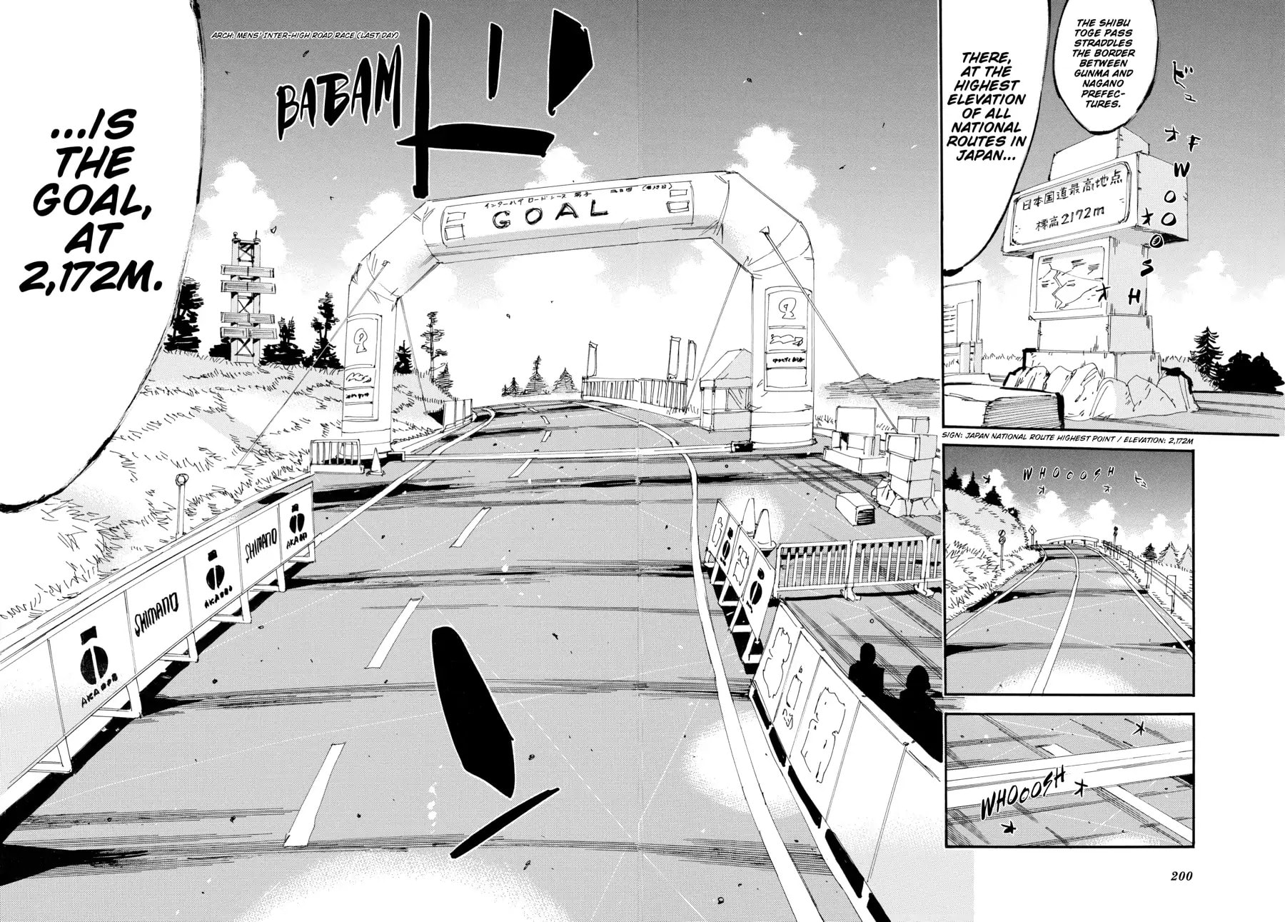 Yowamushi Pedal Chapter 459 page 6 - 