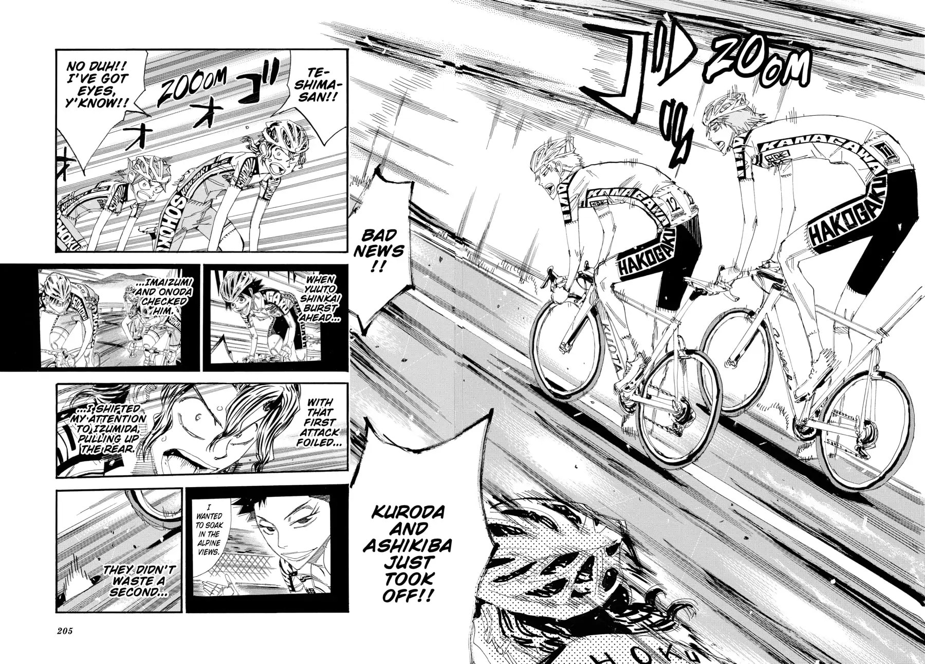 Yowamushi Pedal Chapter 459 page 9 - 