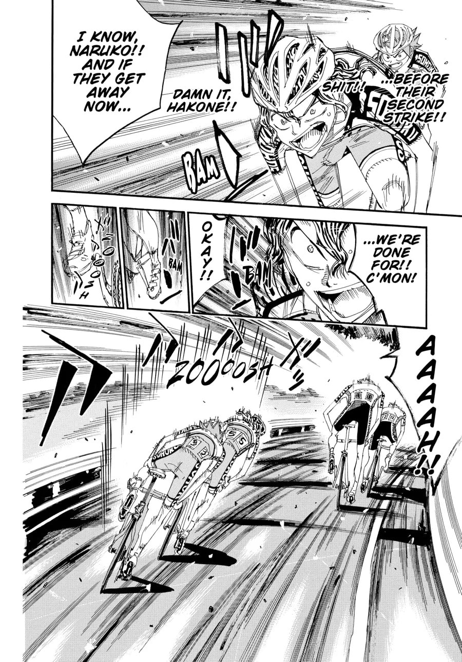 Yowamushi Pedal Chapter 459 page 10 - 