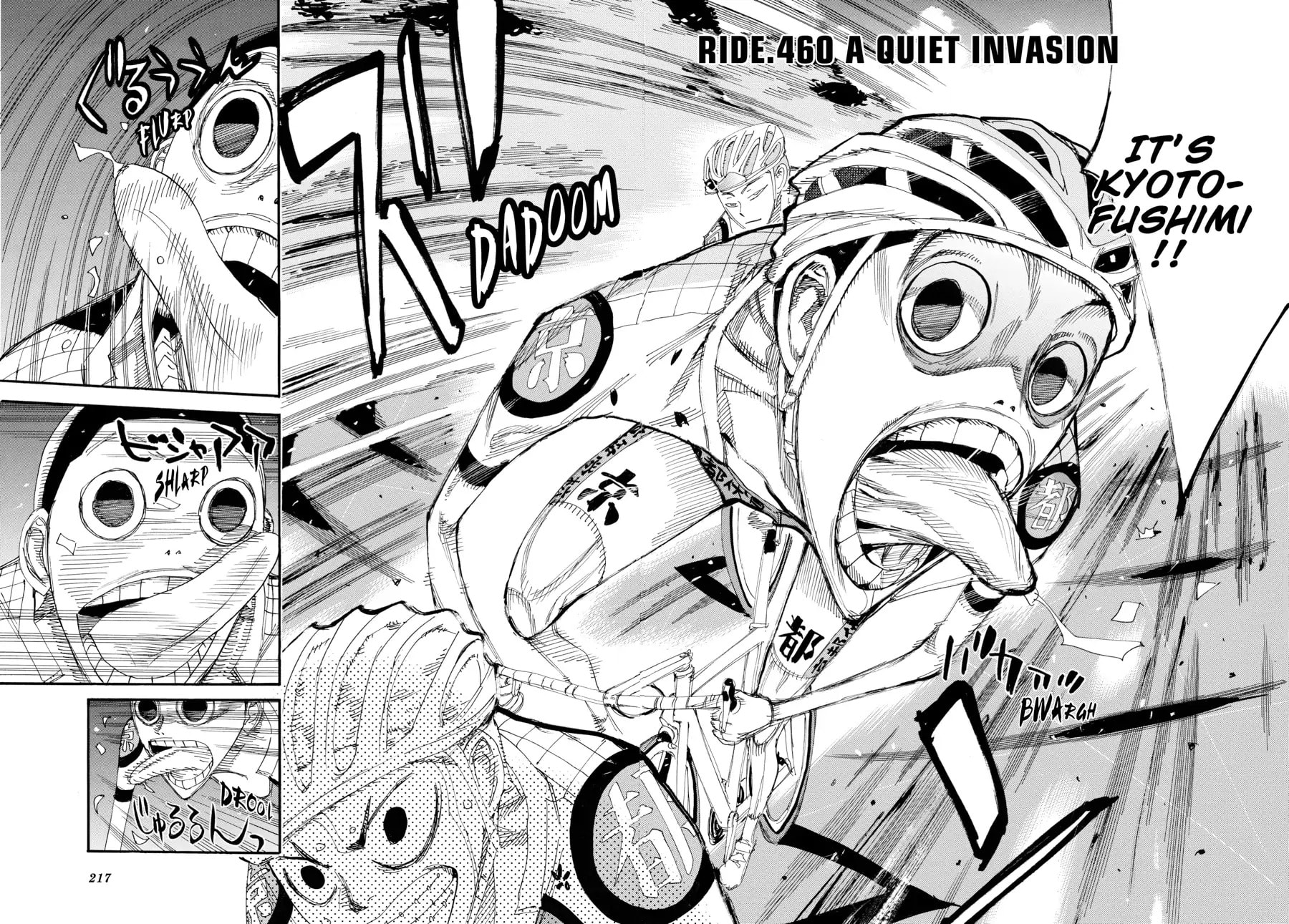 Yowamushi Pedal Chapter 460 page 2 - 