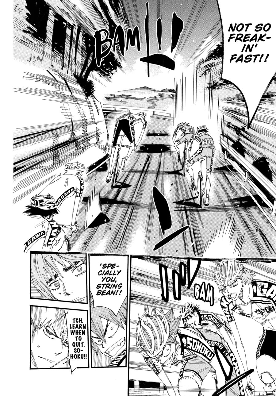 Yowamushi Pedal Chapter 460 page 14 - 