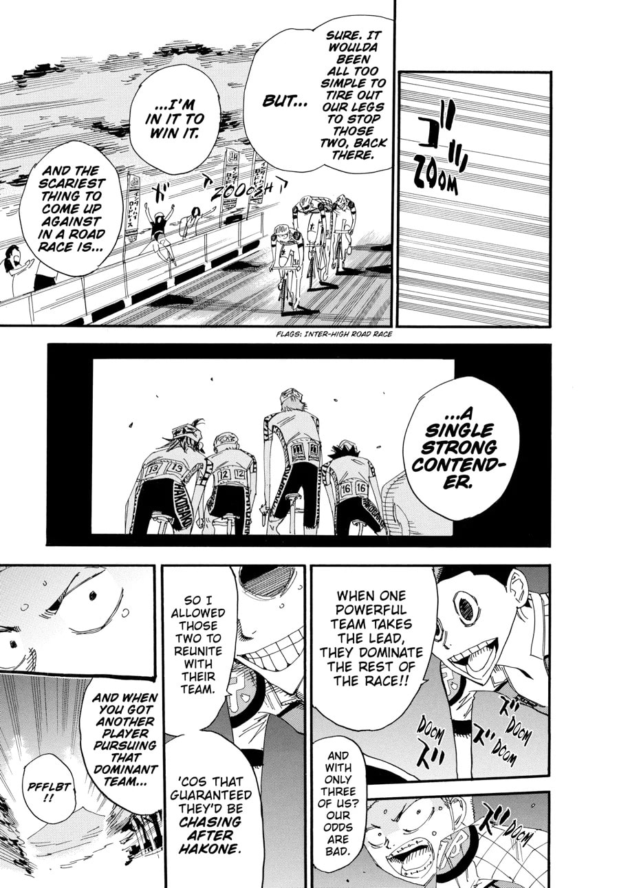 Yowamushi Pedal Chapter 460 page 15 - 