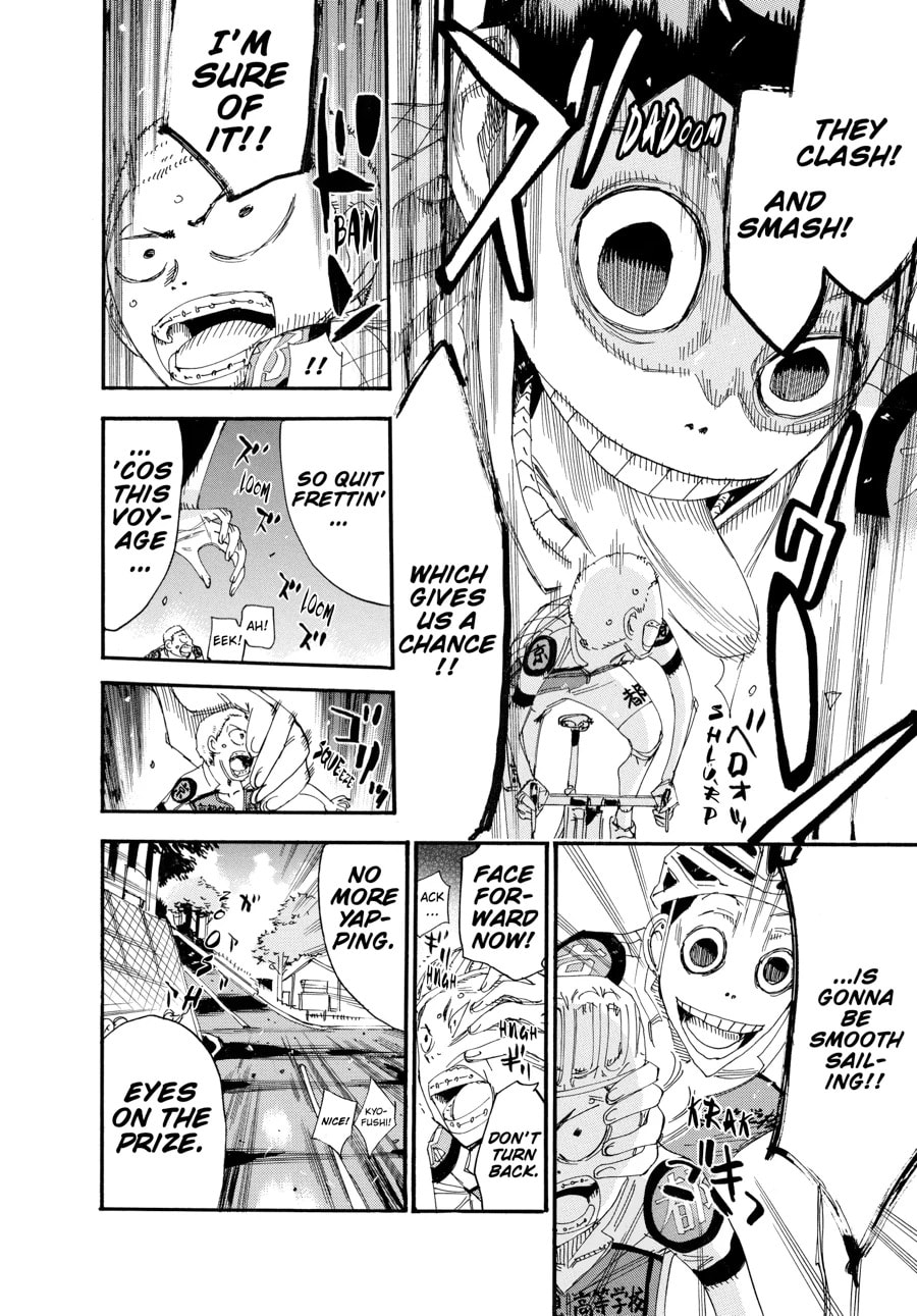 Yowamushi Pedal Chapter 460 page 16 - 