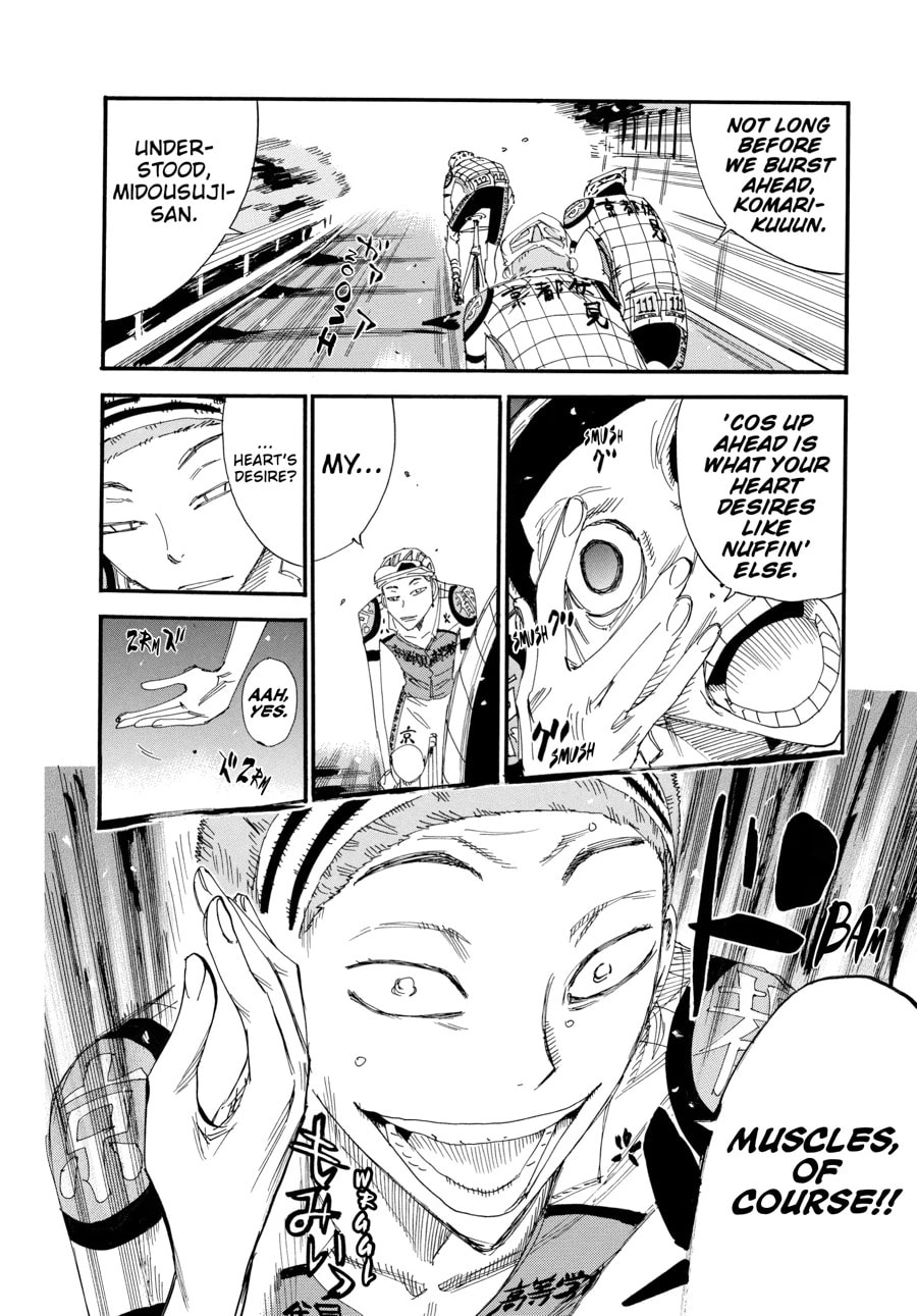 Yowamushi Pedal Chapter 460 page 18 - 