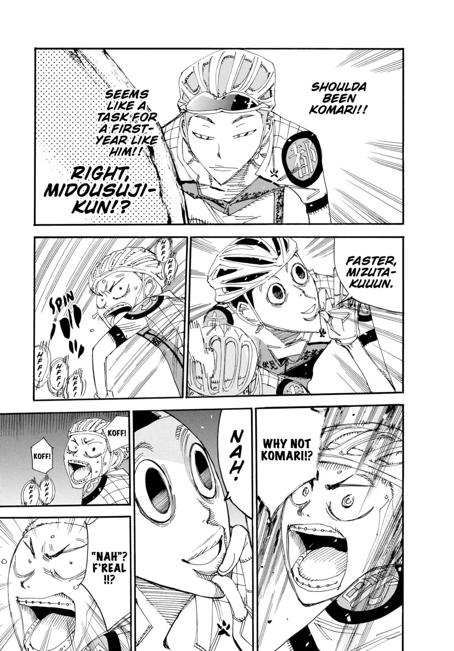 Yowamushi Pedal Chapter 460 page 6 - 