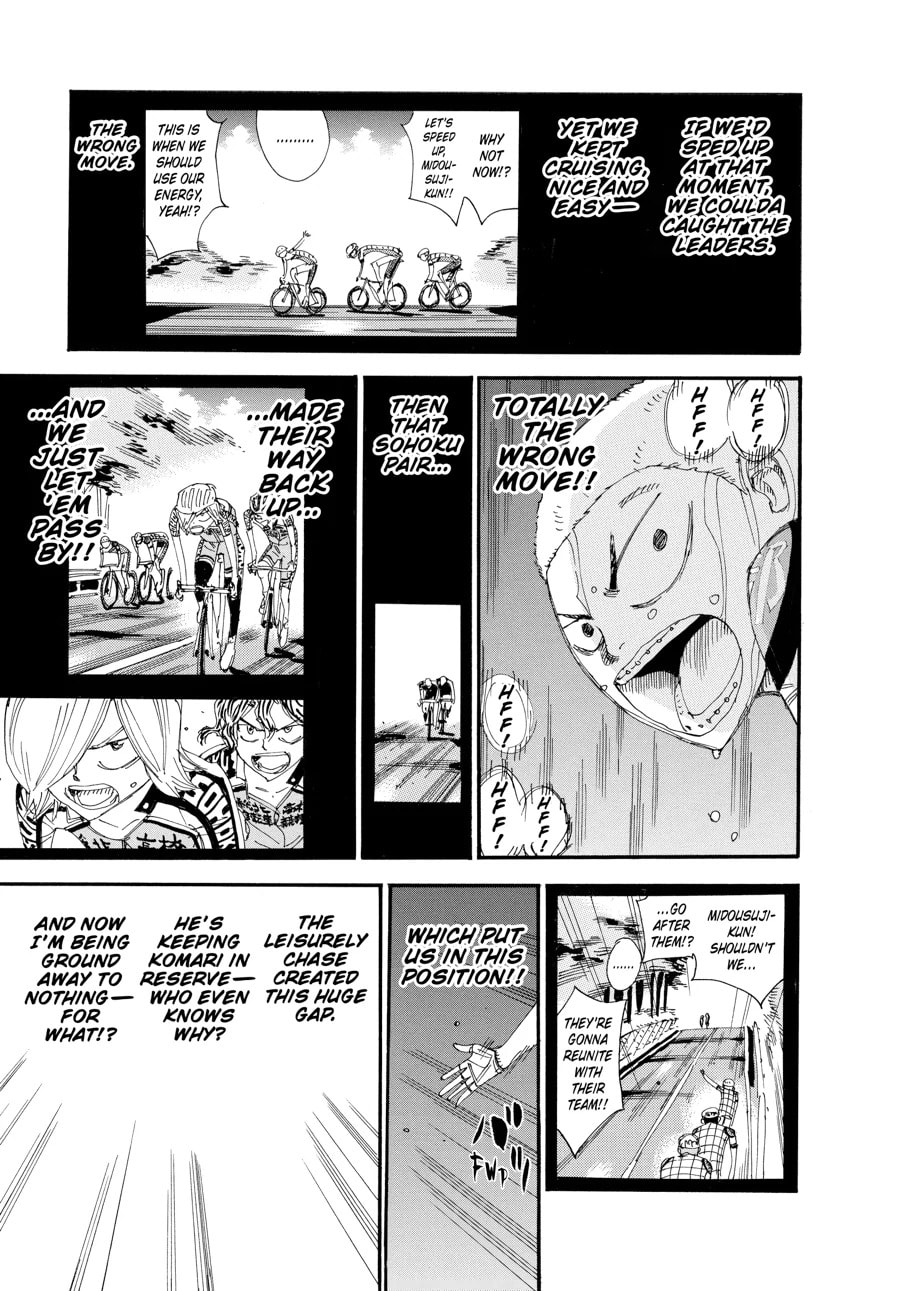 Yowamushi Pedal Chapter 460 page 8 - 
