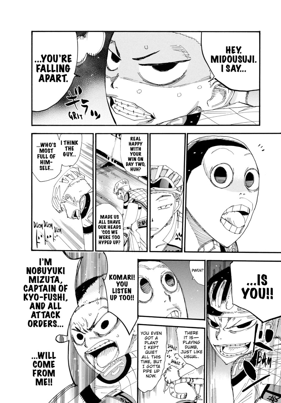 Yowamushi Pedal Chapter 460 page 9 - 