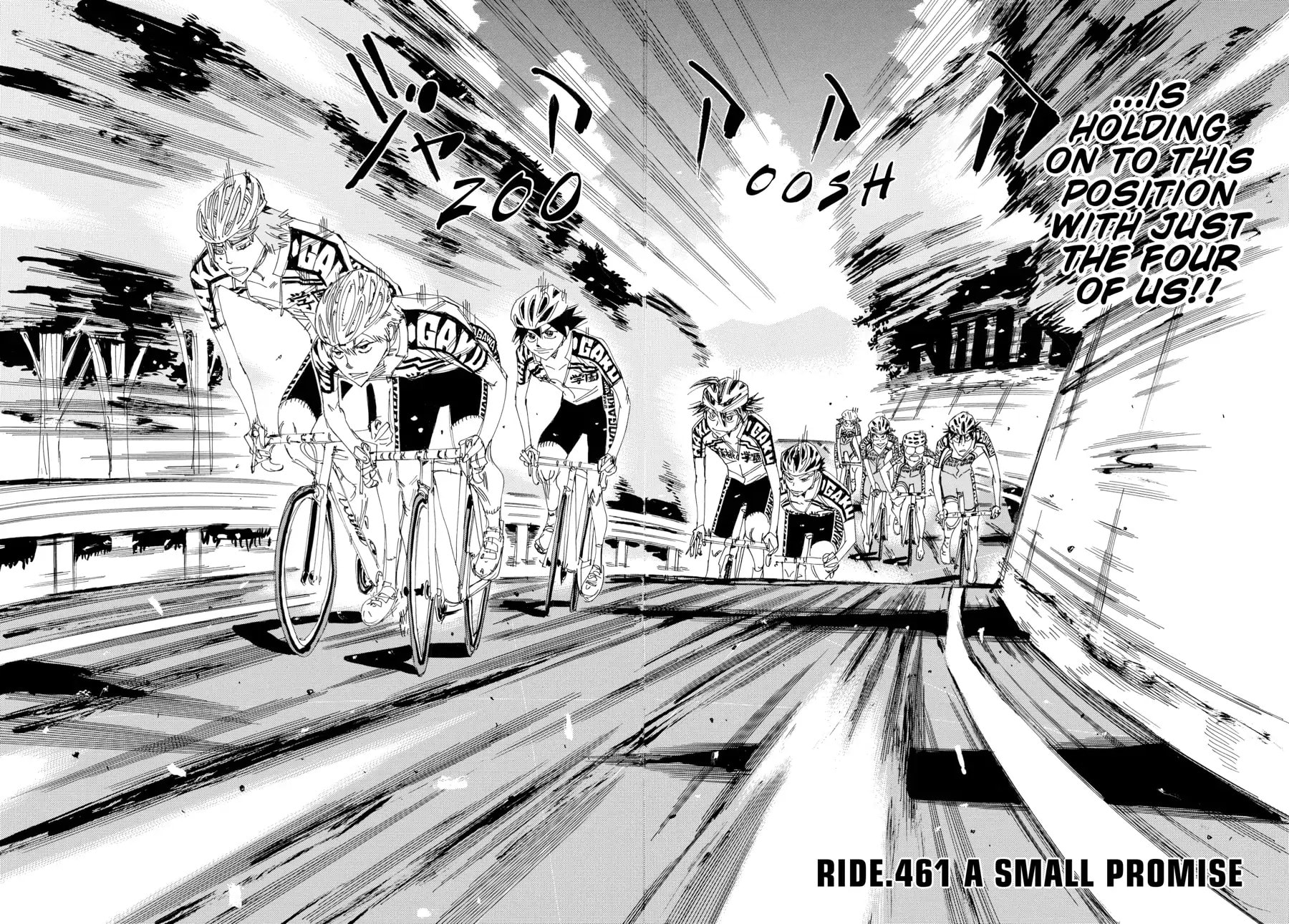 Yowamushi Pedal Chapter 461 page 2 - 