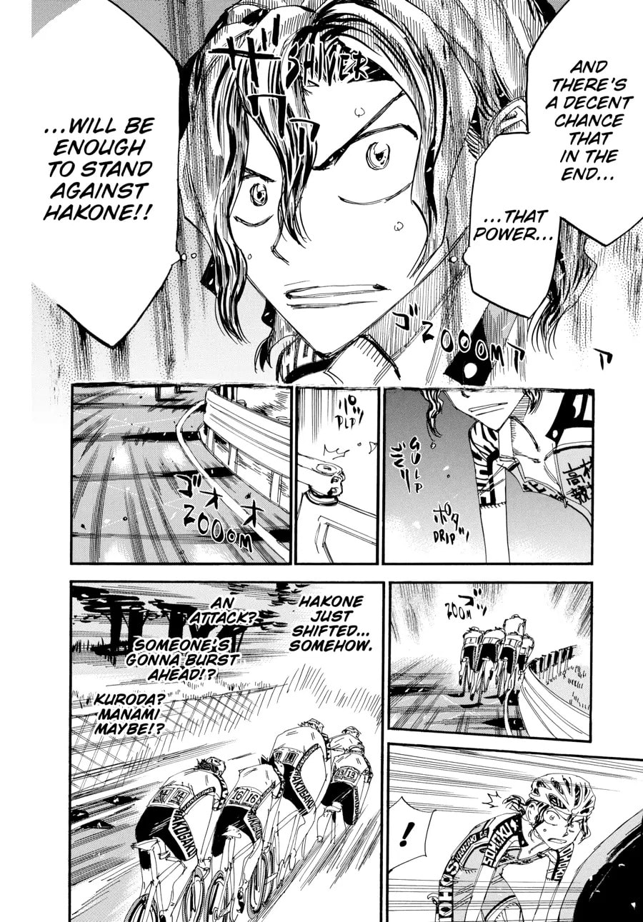 Yowamushi Pedal Chapter 461 page 11 - 
