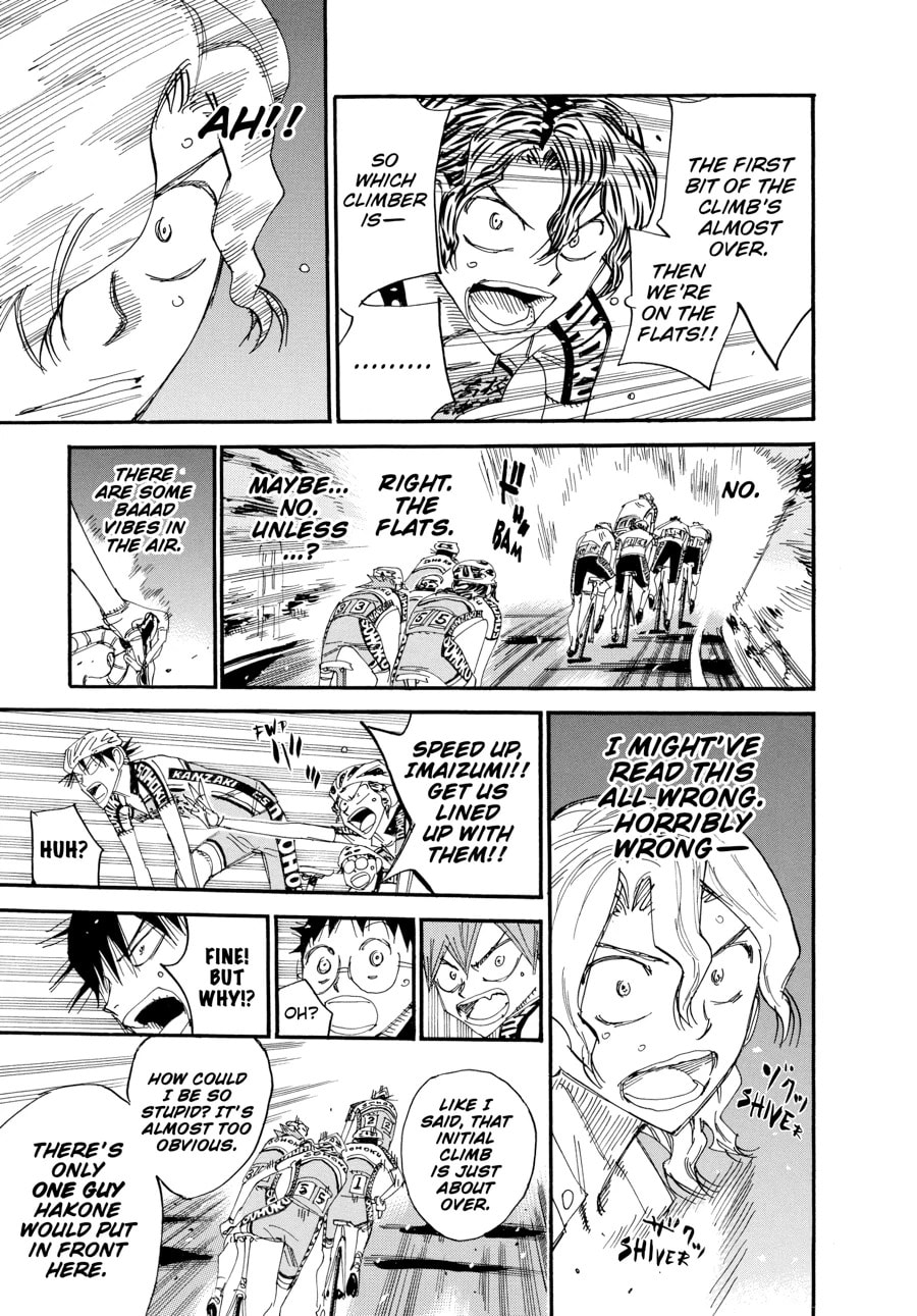 Yowamushi Pedal Chapter 461 page 12 - 