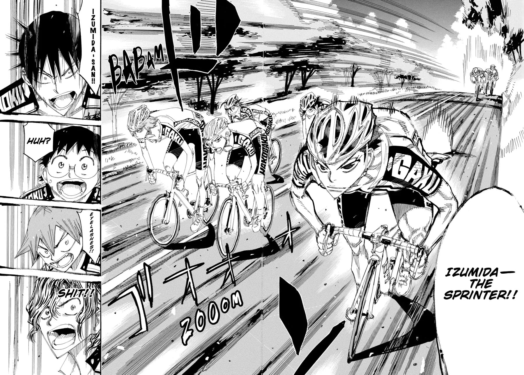 Yowamushi Pedal Chapter 461 page 13 - 