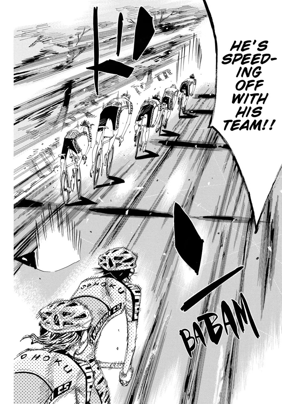 Yowamushi Pedal Chapter 461 page 14 - 