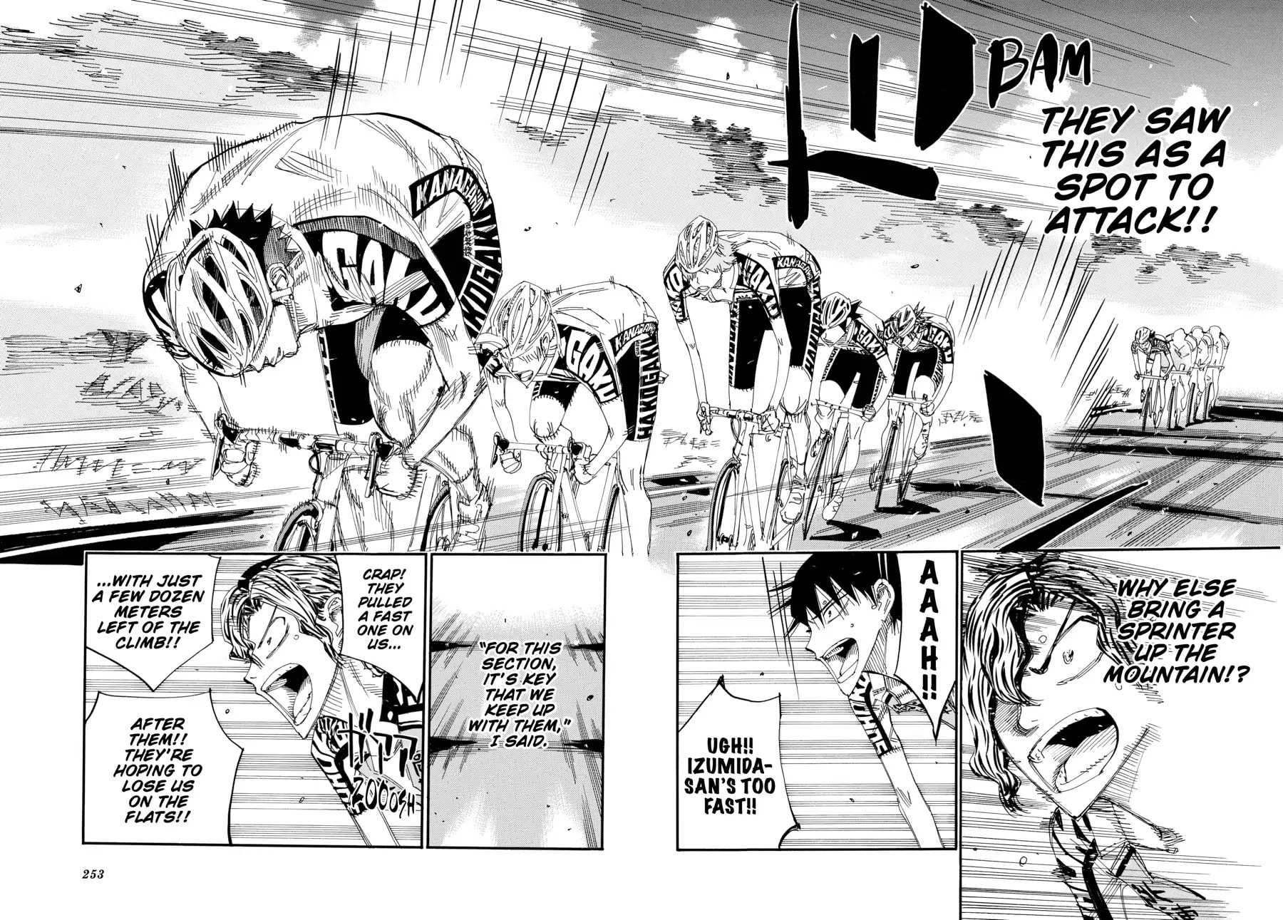 Yowamushi Pedal Chapter 461 page 16 - 