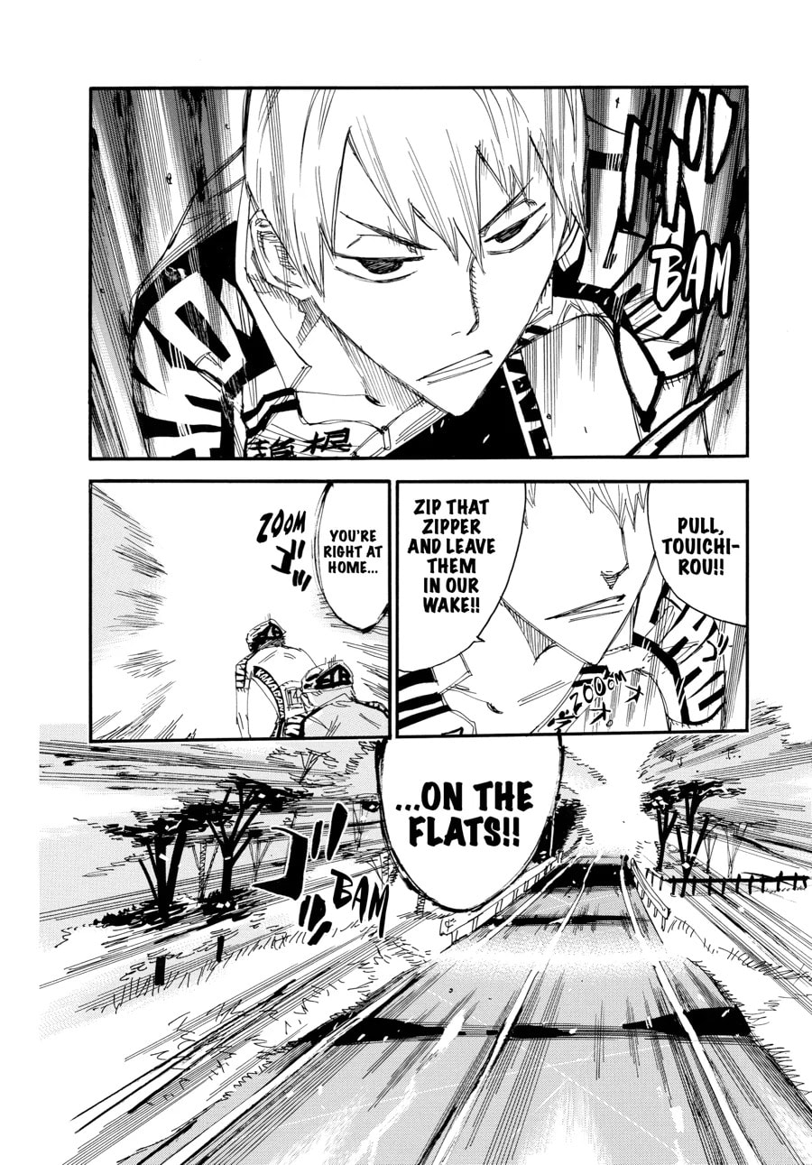 Yowamushi Pedal Chapter 461 page 17 - 