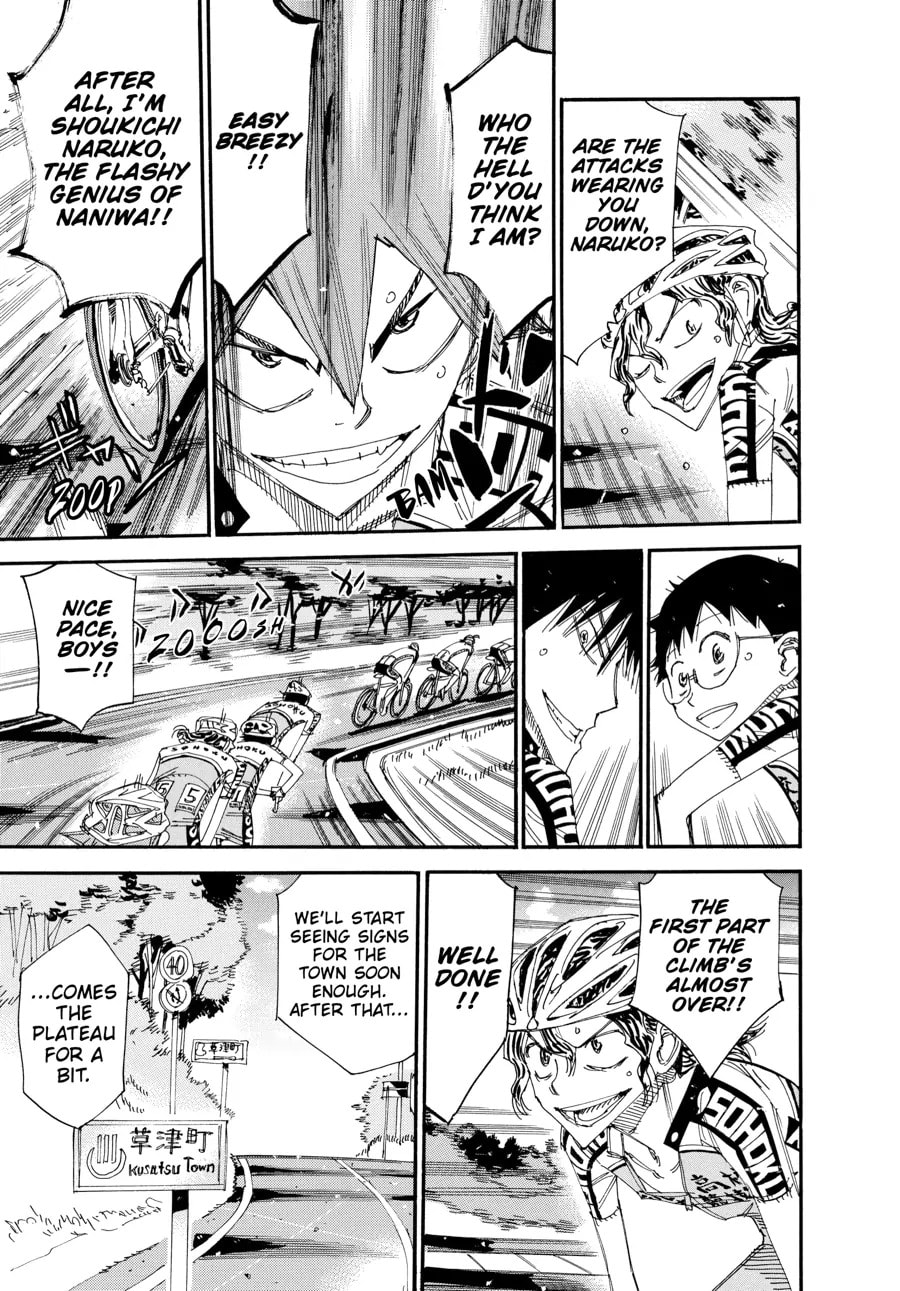Yowamushi Pedal Chapter 461 page 4 - 