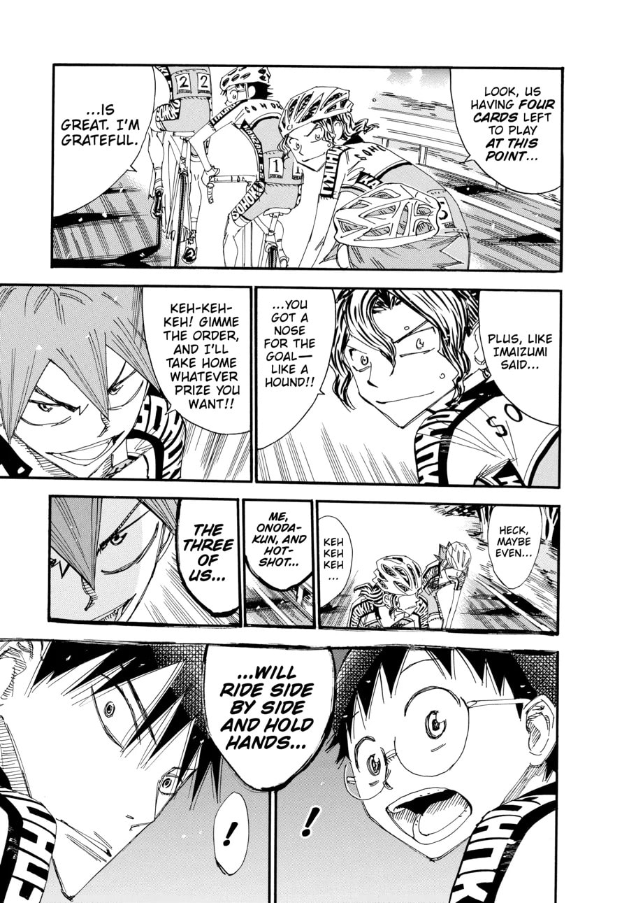 Yowamushi Pedal Chapter 461 page 6 - 