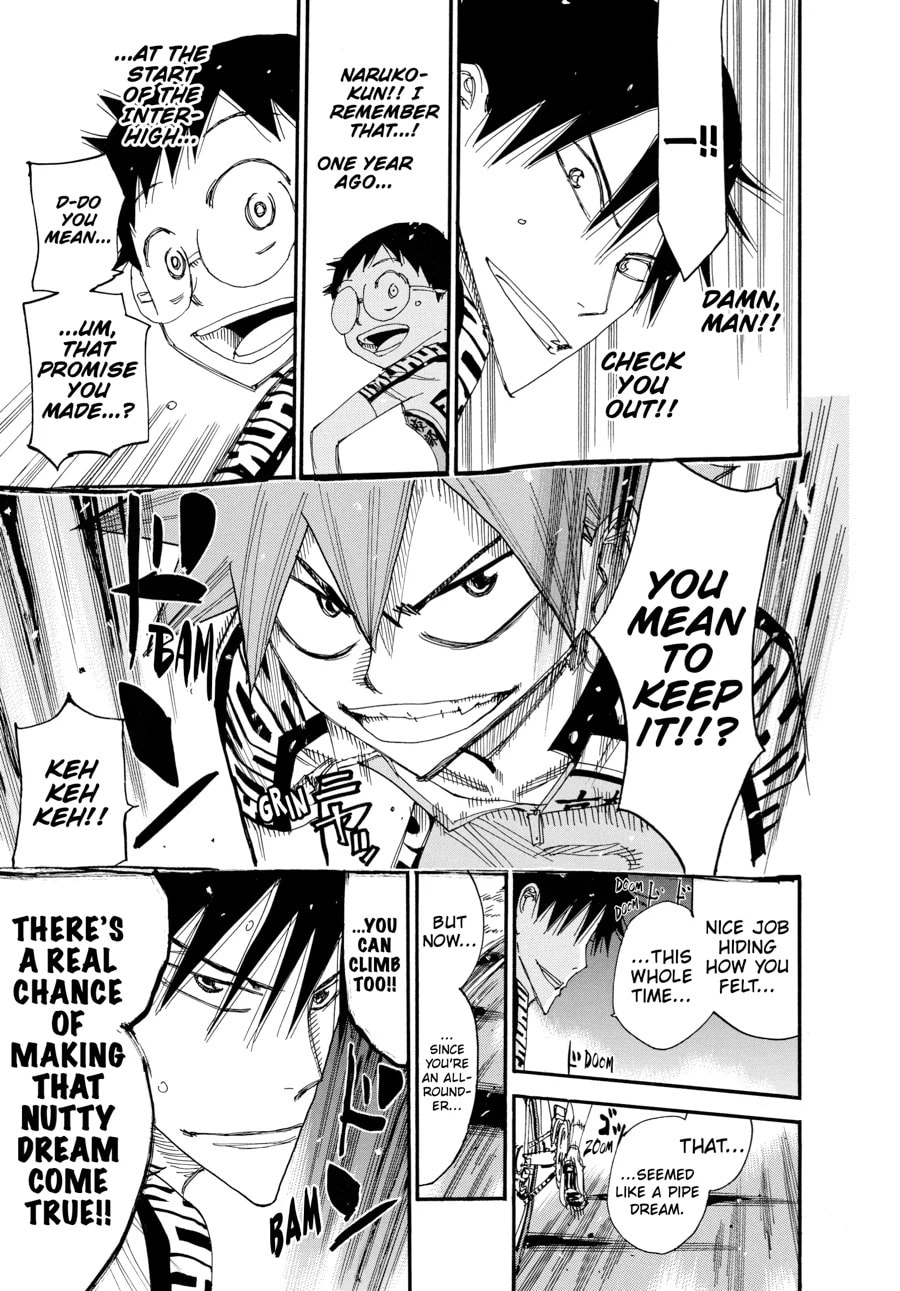 Yowamushi Pedal Chapter 461 page 8 - 
