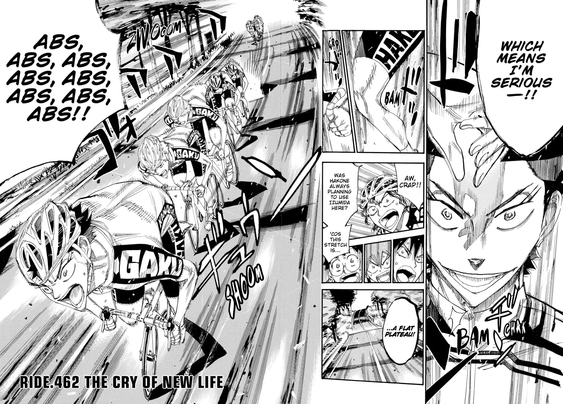 Yowamushi Pedal Chapter 462 page 2 - 