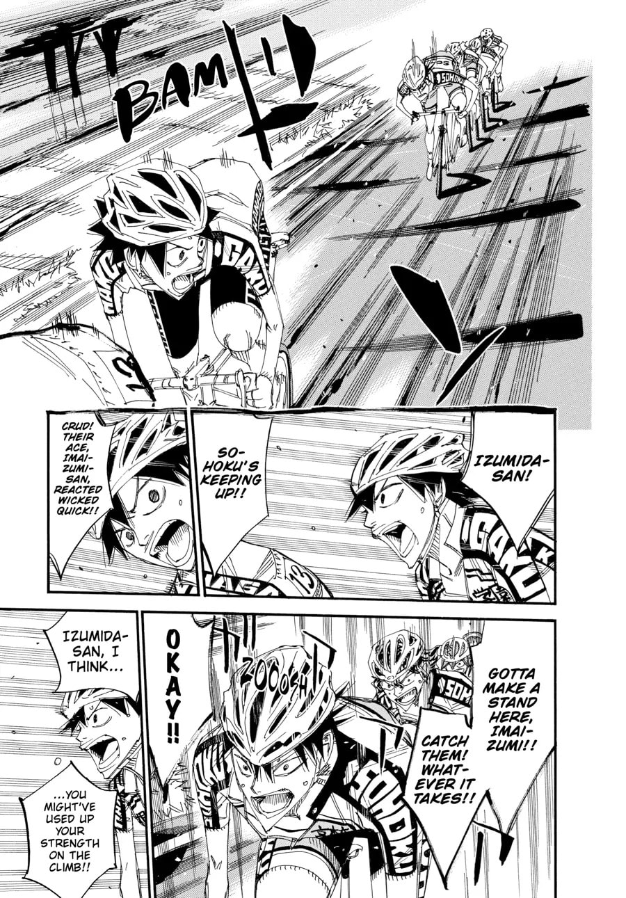 Yowamushi Pedal Chapter 462 page 13 - 