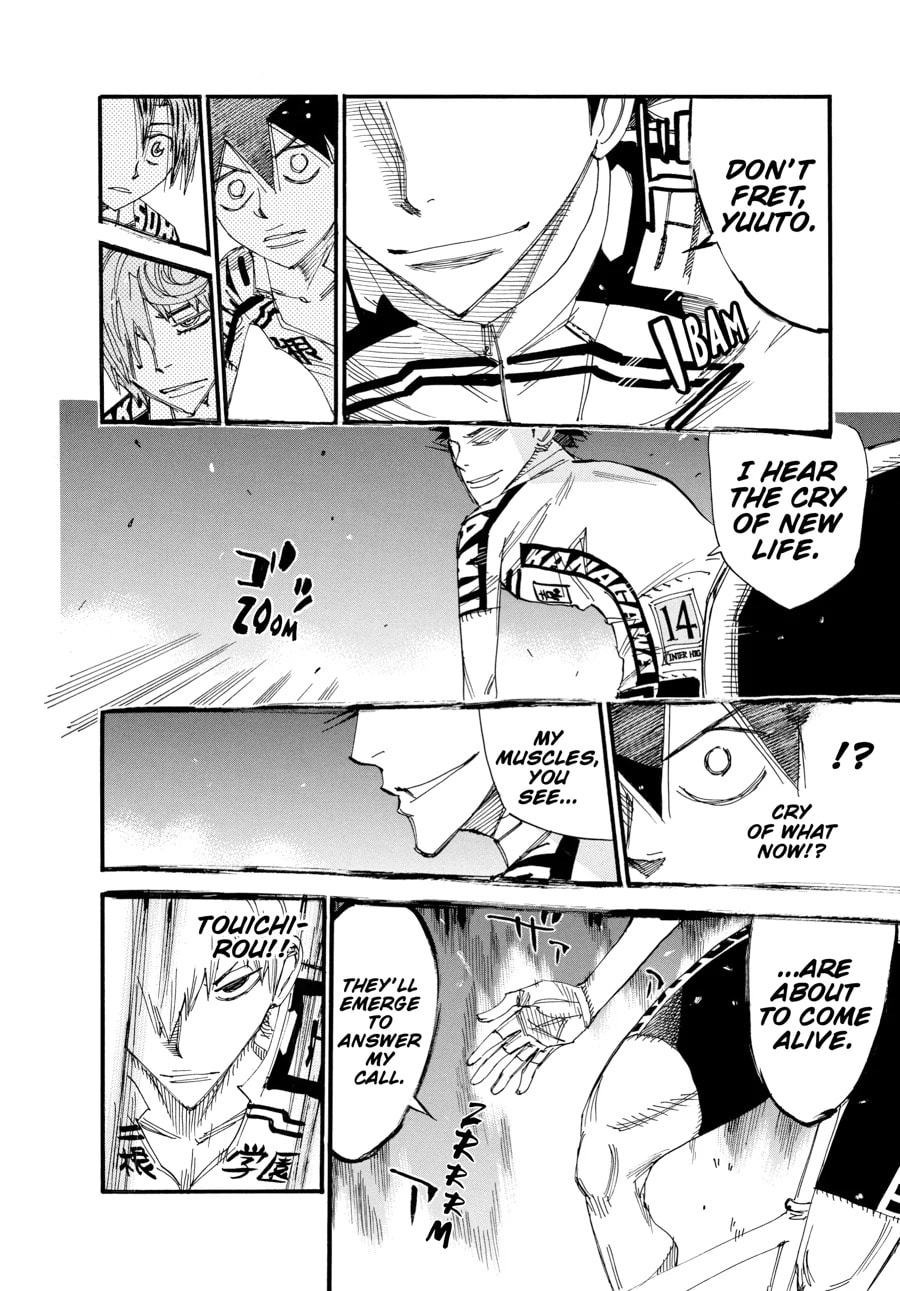 Yowamushi Pedal Chapter 462 page 14 - 