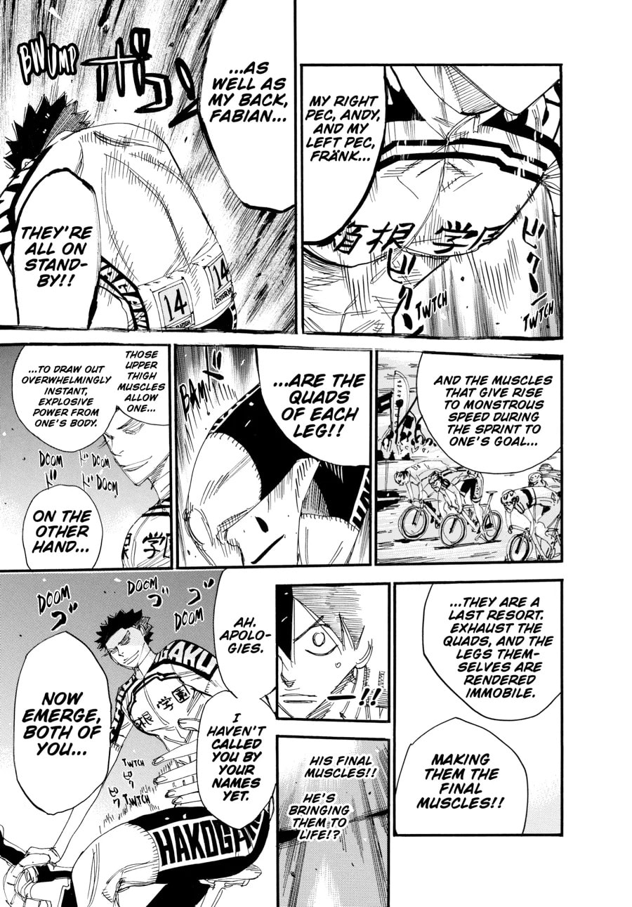 Yowamushi Pedal Chapter 462 page 15 - 