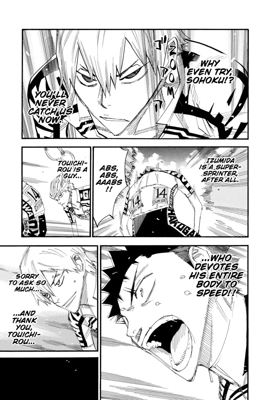 Yowamushi Pedal Chapter 462 page 5 - 
