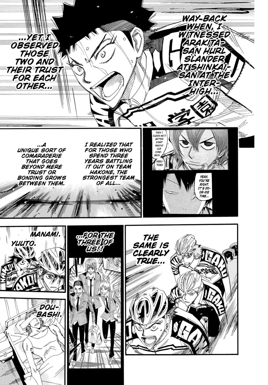 Yowamushi Pedal Chapter 463 page 13 - 