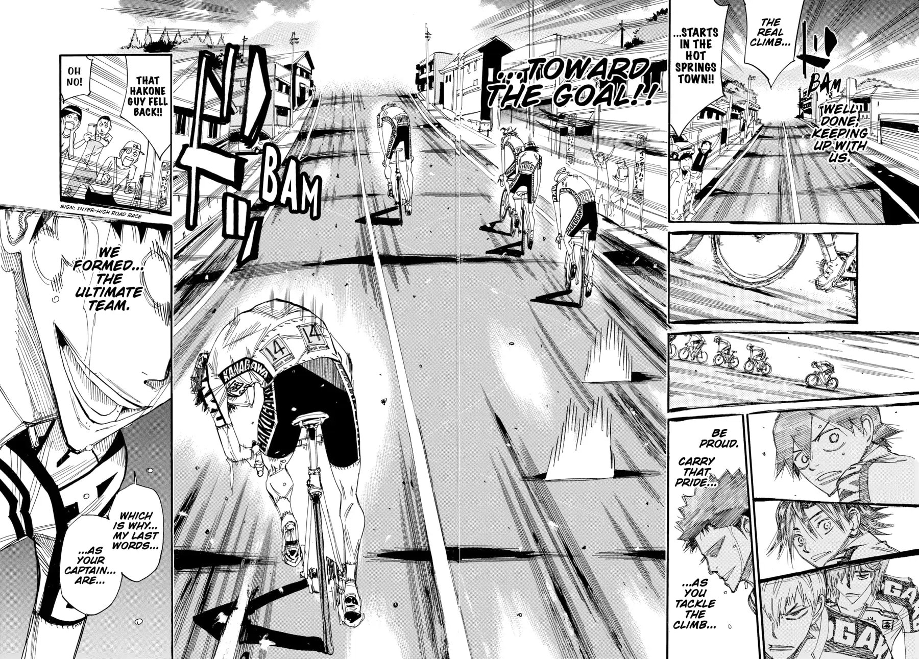 Yowamushi Pedal Chapter 463 page 14 - 