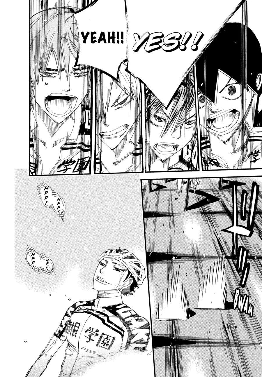 Yowamushi Pedal Chapter 463 page 16 - 