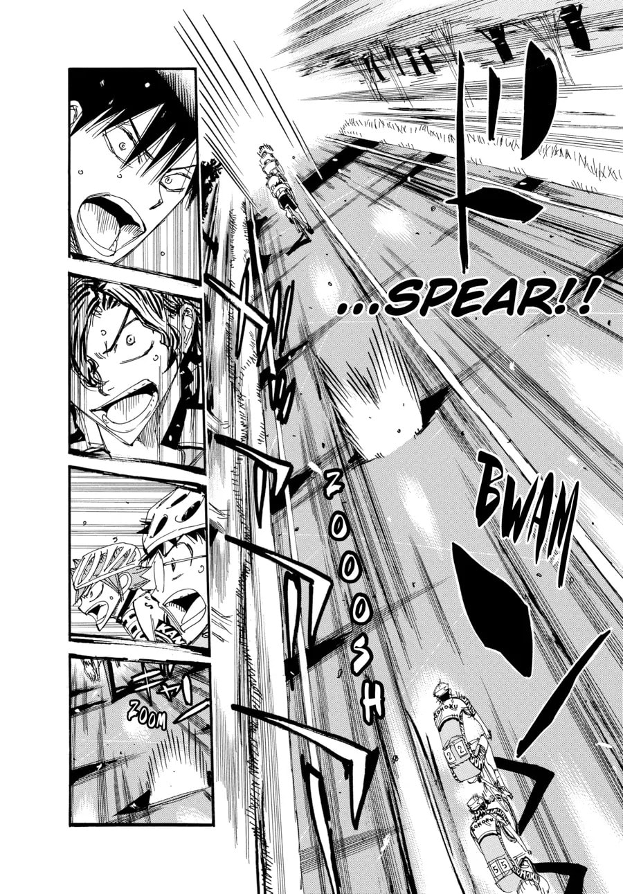 Yowamushi Pedal Chapter 463 page 4 - 